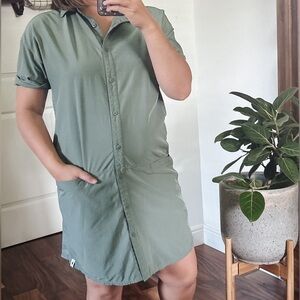 Smartwool Tencel Sport Dress. Size S in Moss